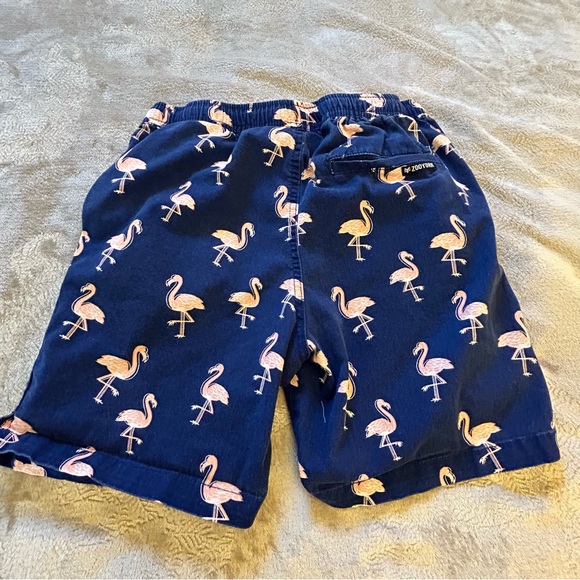Zoo York navy blue with pink flamingos comfy easy shorts Size XS - Picture 2 of 8
